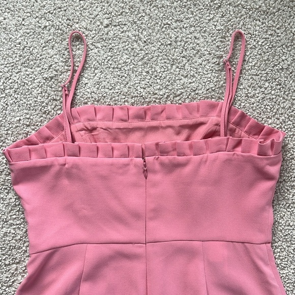 BCBGeneration Spaghetti Strap Cropped Jumpsuit Size 12 - Picture 10 of 16